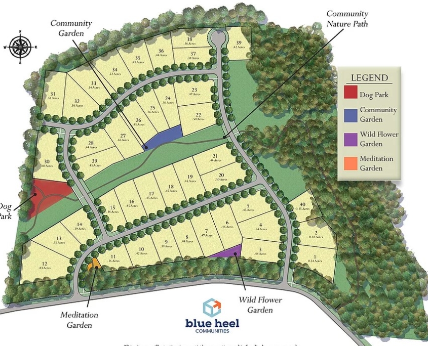 Hollins-Grove-Homes-Huntersville-NC-Site-Map